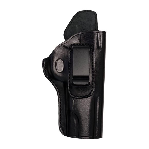 COLT 1911 5'' FM Hand Made Leather Gun Holster Right Hand BL1 - Picture 6 of 6